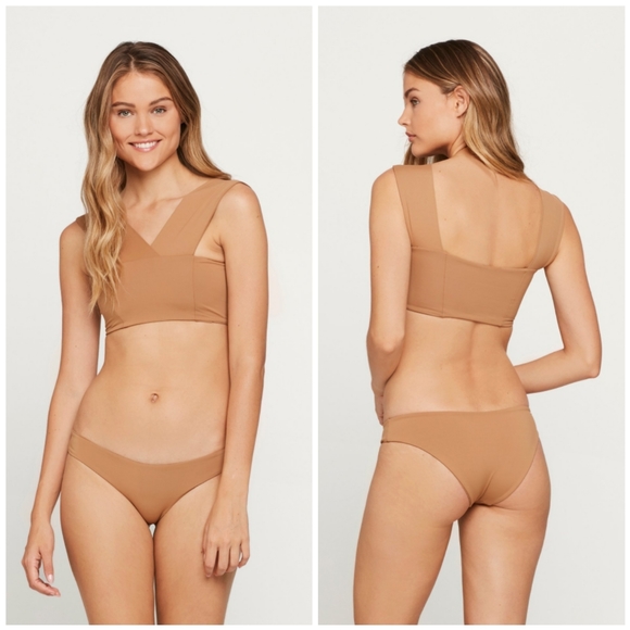 L*Space Parker Top Sandy Bottom Bikini Full Set - Picture 6 of 13